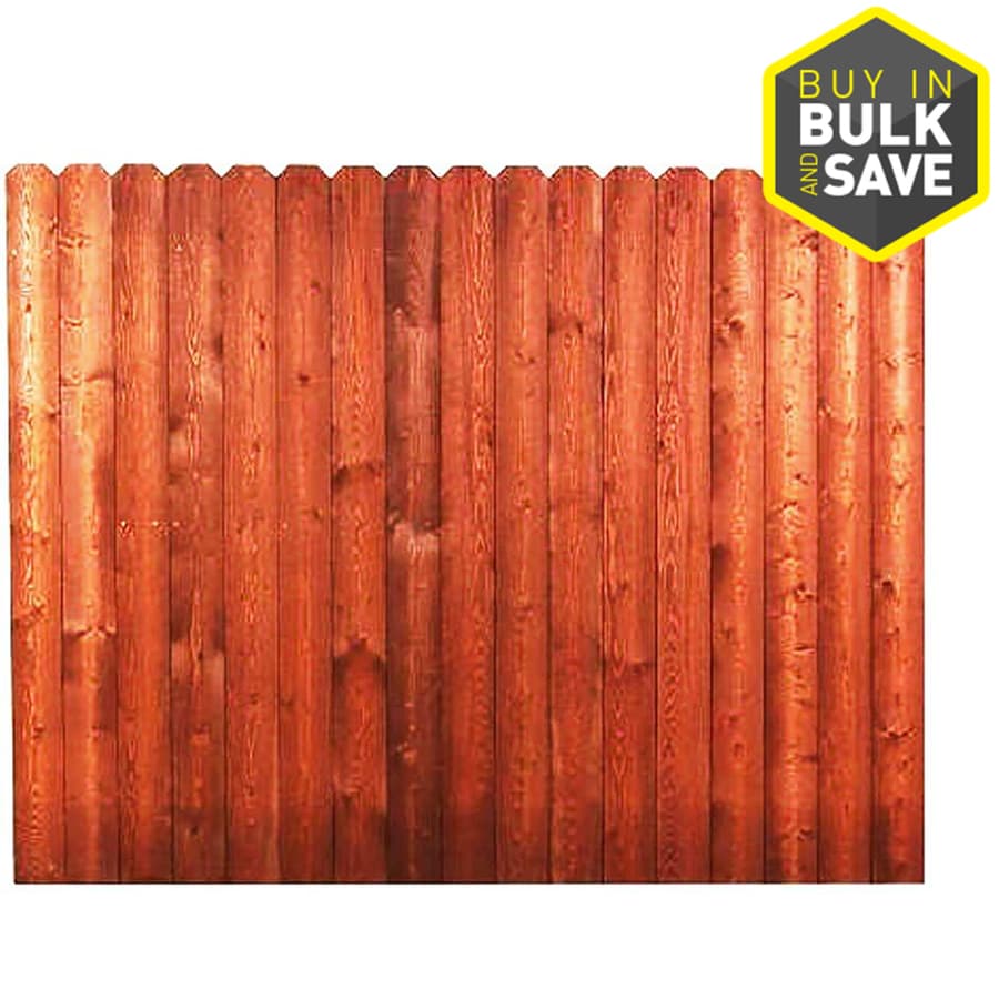 Severe Weather (Actual: 6-ft X 8-ft) Pressure Treated Pine Dog Ear ...