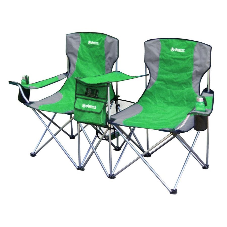 Shop Gigatent Green Steel Folding Side By Side Double Camping