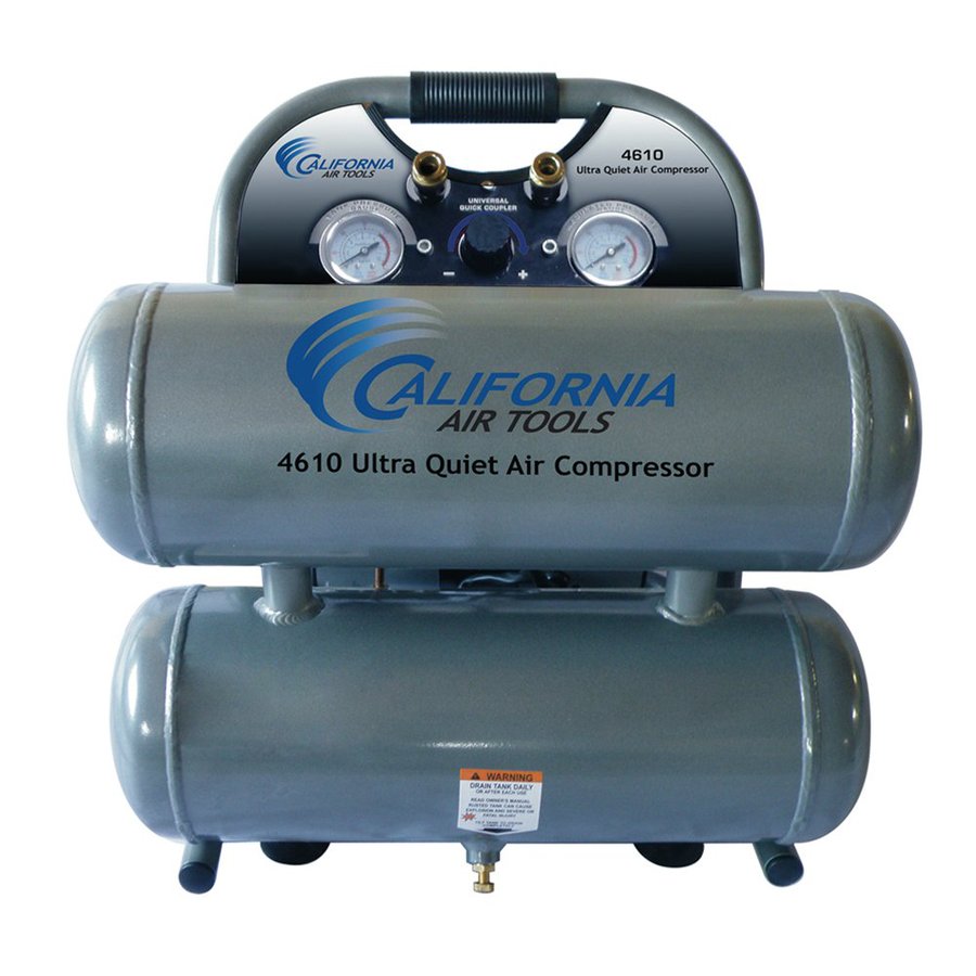 Shop California Air Tools 1Hp 4.6Gallon 120PSI 110Volt Horizontal