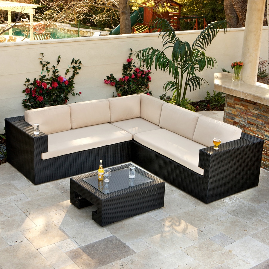 Best Selling Home Decor Ventura 4-Piece Wicker Patio ...