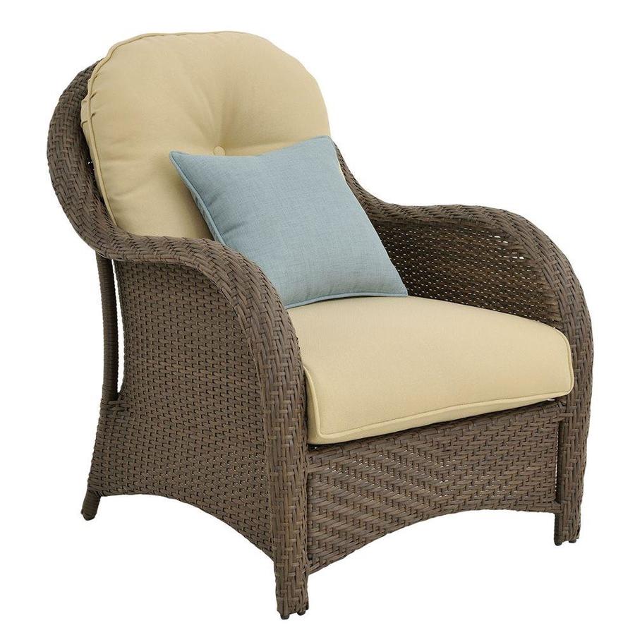 Hanover Outdoor Furniture Newport 6-Piece Wicker Frame Patio ...