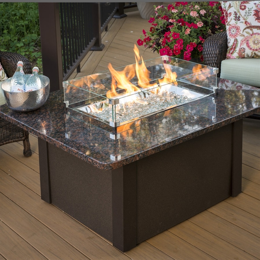 fire pit tables for decks