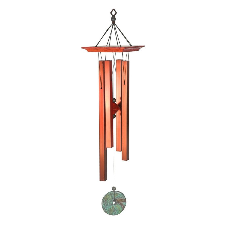 Shop Woodstock Chimes 26-in Cherry Metal Oriental Wind 