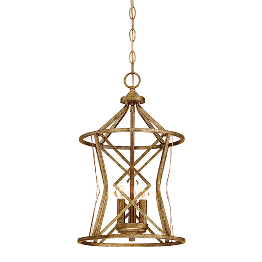 Shop Millennium Lighting Lakewood Vintage gold Vintage Hardwired Single