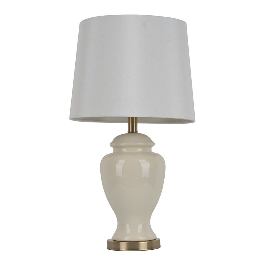 Decor Therapy 24 In Er Yellow 3 Way Table Lamp With Fabric Decor Therapy 24 In Er Yellow 3 Way Table Lamp With Fabric Shade