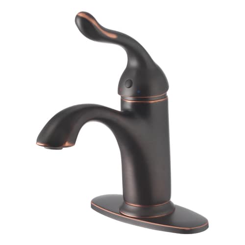 Yosemite Home Decor Oil-Rubbed Bronze 1-Handle Single Hole Bathroom ...