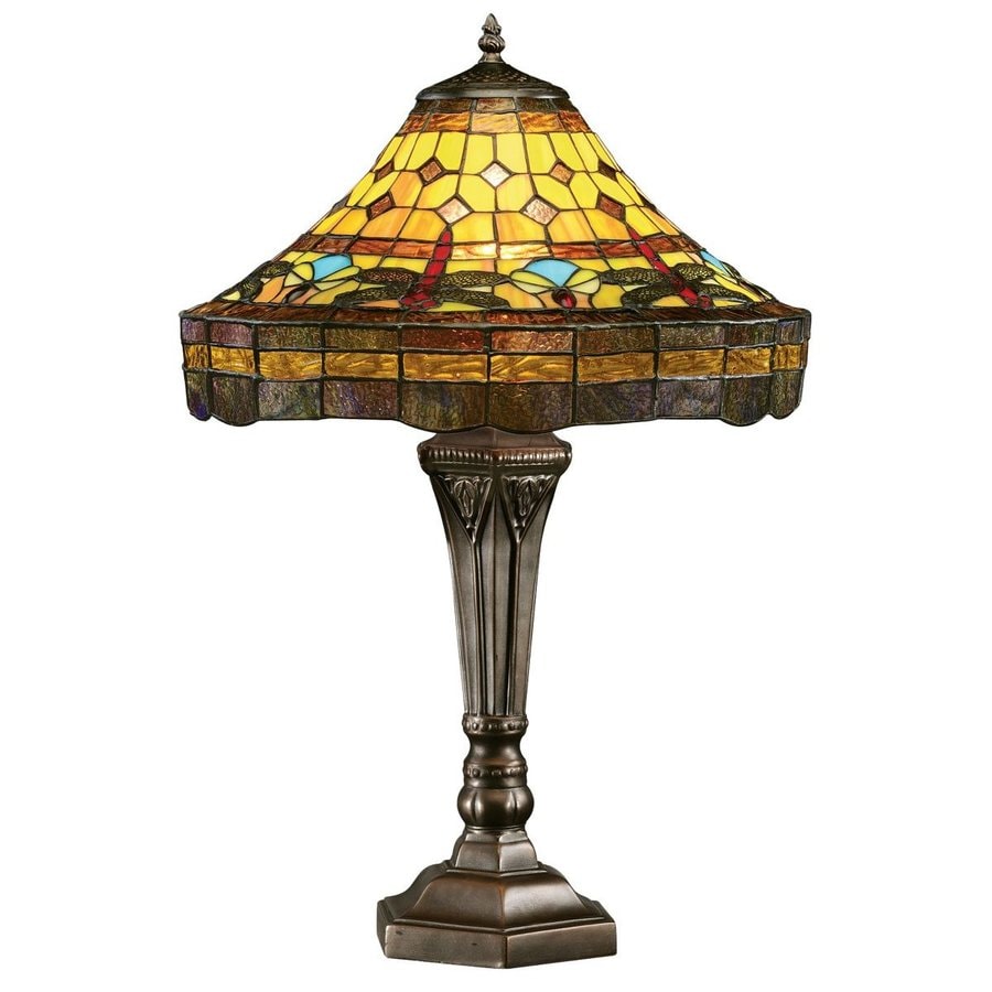 Design Toscano 23 In Bronze Table Lamp With Glass Shade At Design Toscano 23 In Bronze Table Lamp With Glass Shade