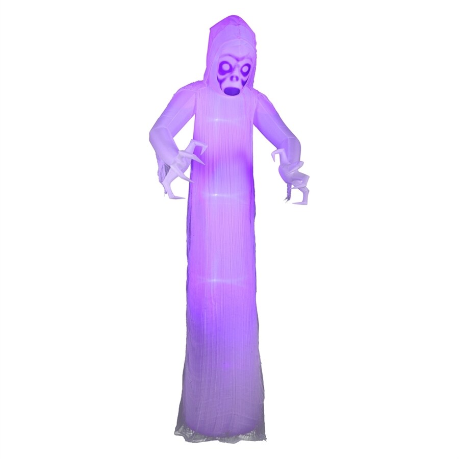 Gemmy Lightshow Short Circuit Ghost 12 Ft X 4 Ft Lighted Ghost