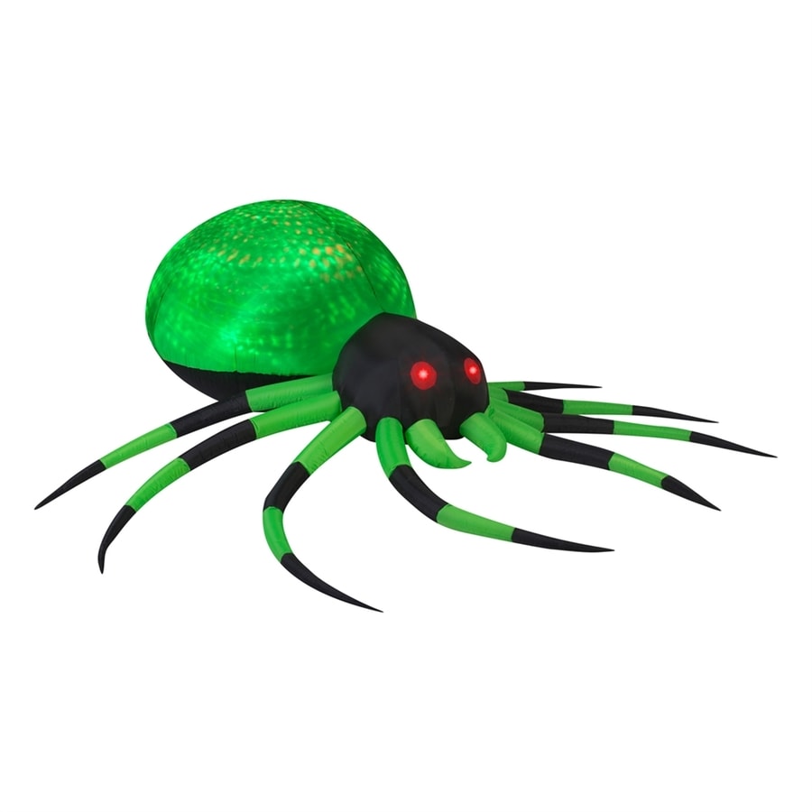 Gemmy Projection Phantasm Spider 2.62ft x 8ft Lighted Spider