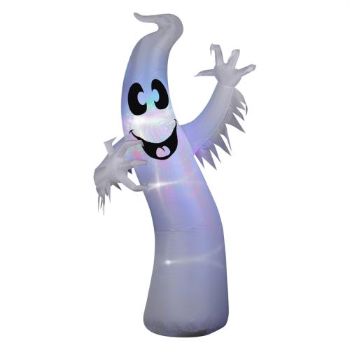 Gemmy Projection Phantasm Ghost 6.98-ft x 3.51-ft Lighted Ghost ...