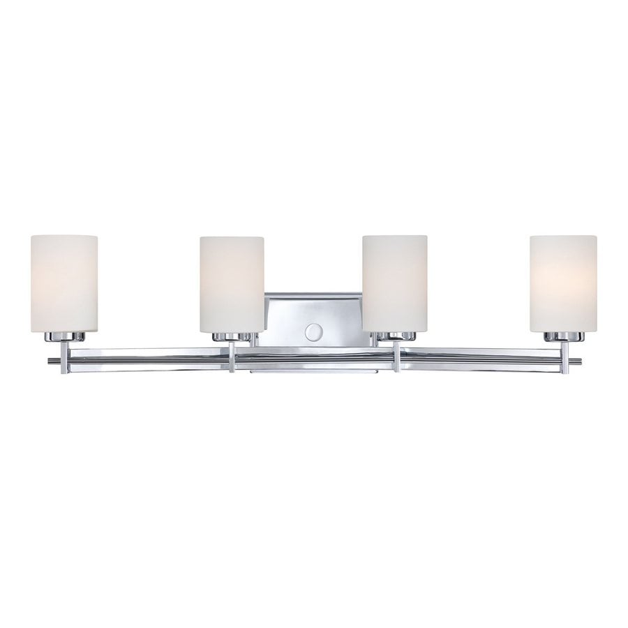 Quoizel Taylor 4-Light 30-in Polished chrome Cylinder ...