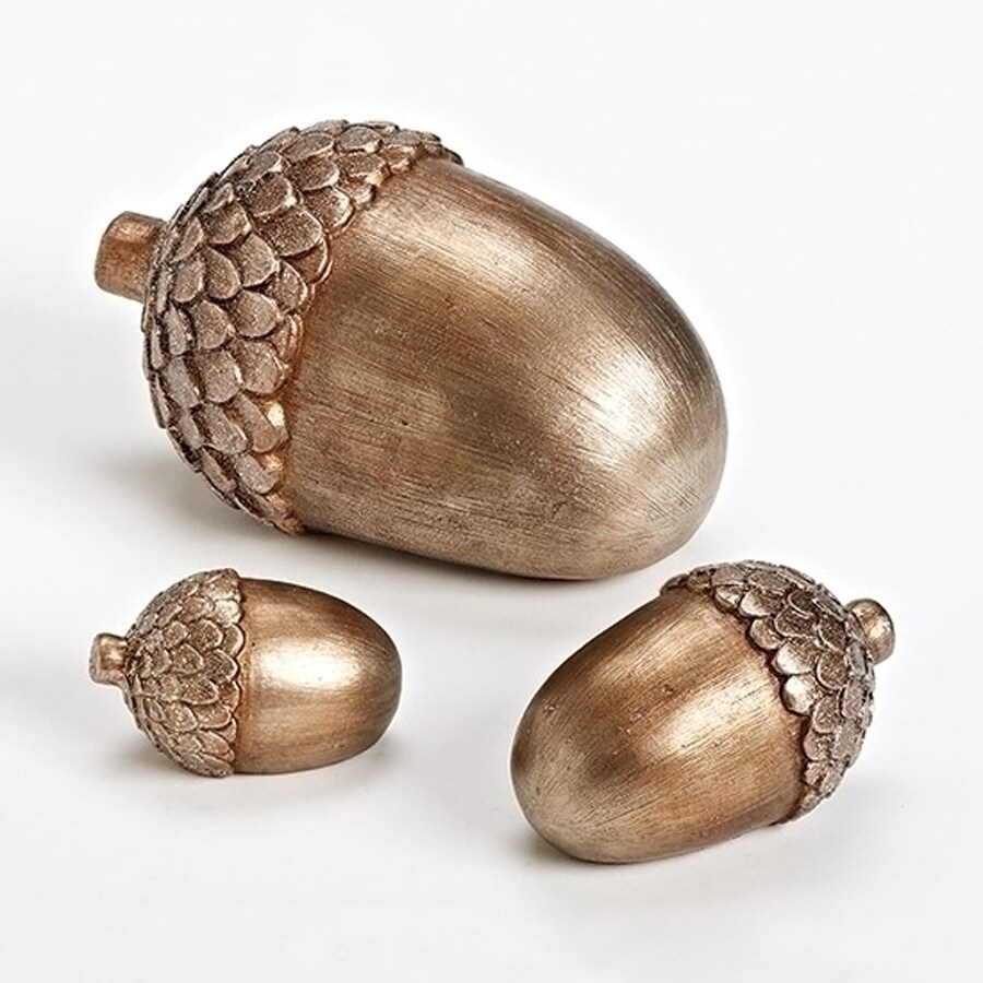 Northlight 3Piece Resin Acorns Figurine at