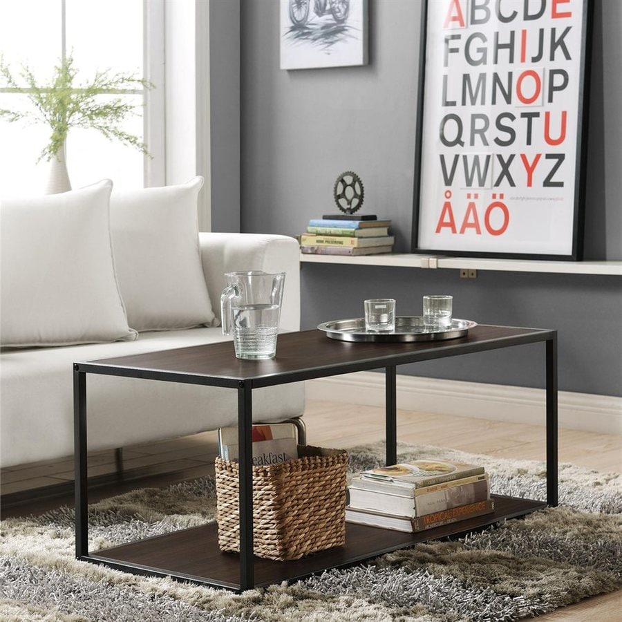 Shop Altra Furniture Espresso Rectangular Coffee Table at Lowes.com