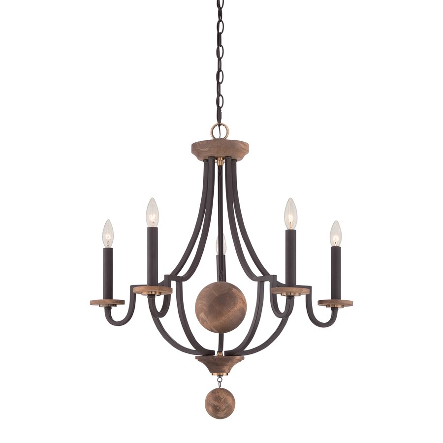 Quoizel Wyndmoor 28 In 5 Light Western Bronze Candle Chandelier Quoizel Wyndmoor 28 In 5 Light Western Bronze Candle Chandelier
