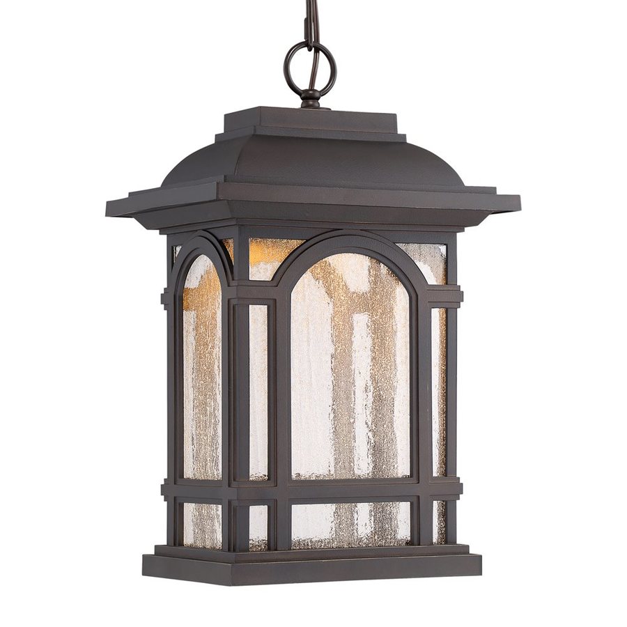 Quoizel Cathedral 18.25in Palladian Bronze Outdoor Pendant Light at