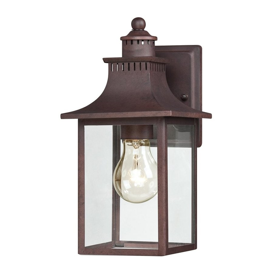 Quoizel Chancellor 11.5in H Copper Bronze Outdoor Wall Light at