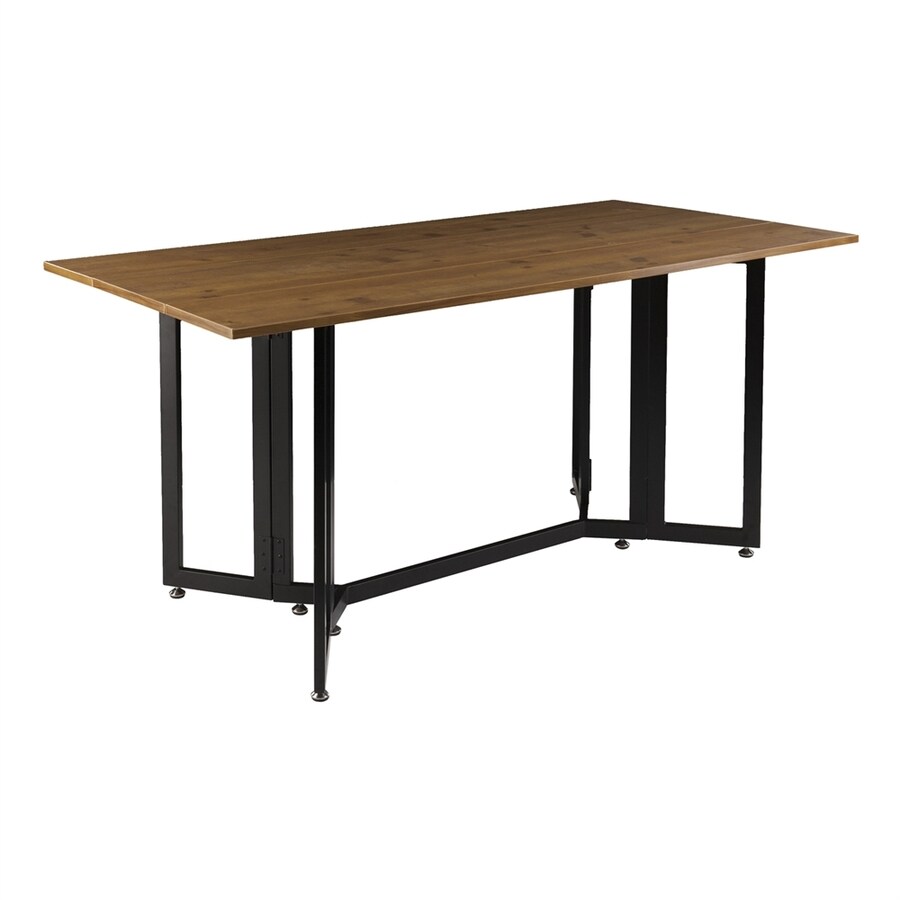 Holly And Martin Driness Dark Tobacco Composite Extending Dining Table In