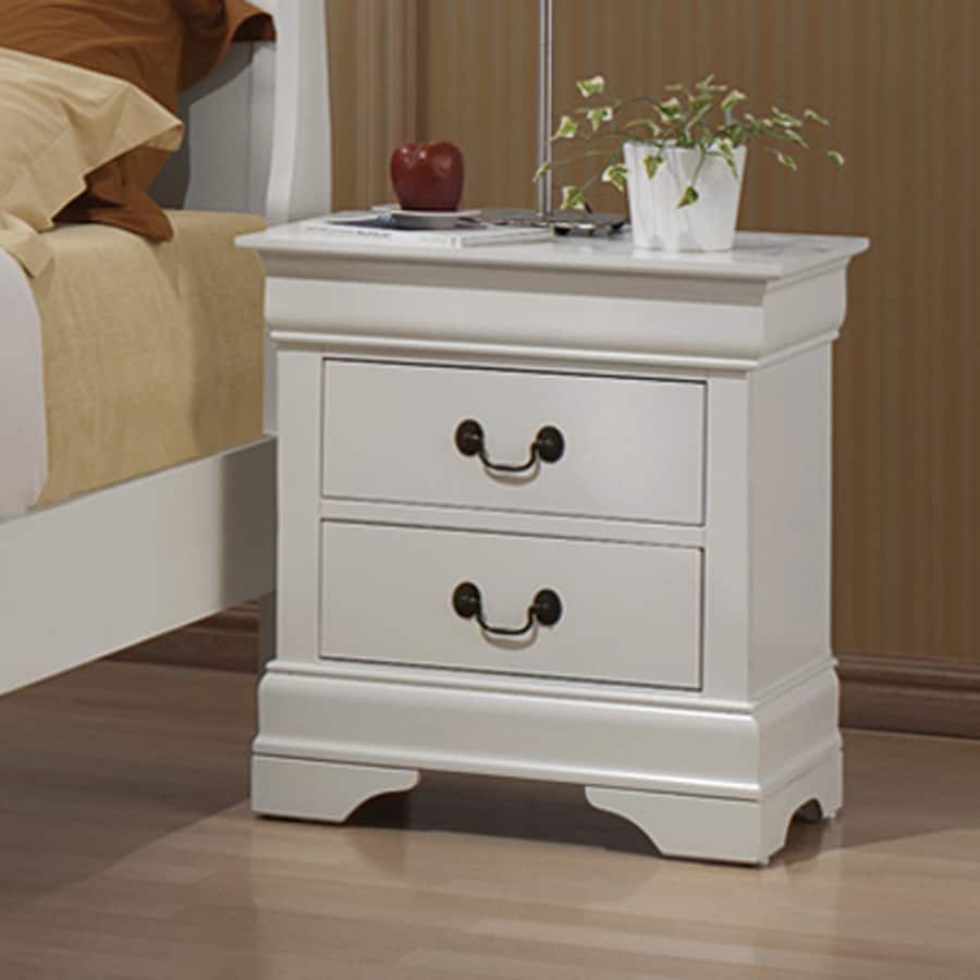 Coaster Fine Furniture Louis Philippe White Nightstand At Com Coaster Fine Furniture Louis Philippe White Nightstand