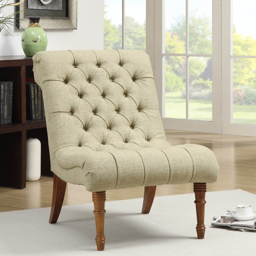 Coaster Fine Furniture Light Brown Accent Chair at Lowes.com