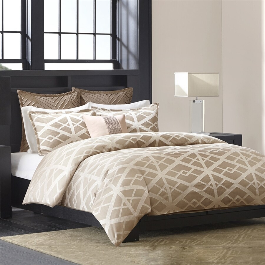 shop metropolitan home kenmare 3 piece taupe king shop metropolitan home kenmare 3 piece taupe king