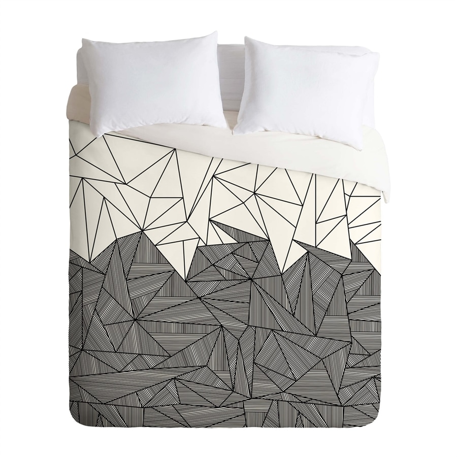 Deny Designs Brandy Rays Multicolored Twin Duvet Cover At Lowes Com