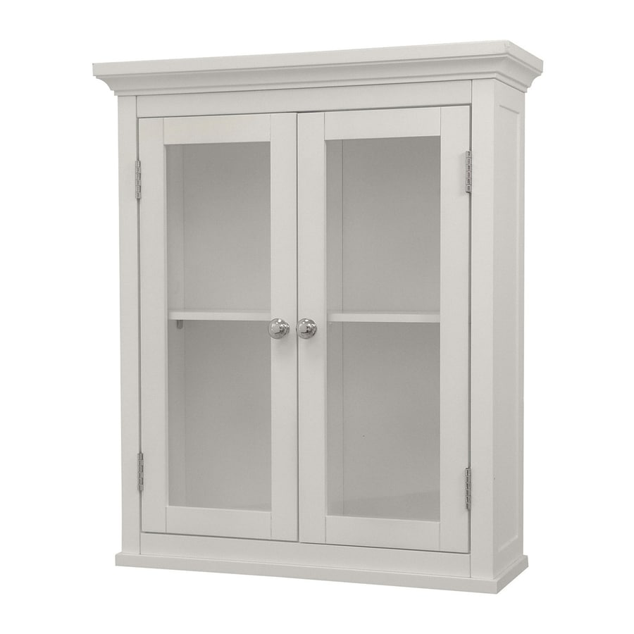 Elegant Home Fashions Madison 20-in W x 24-in H x 7-in D White Bathroom