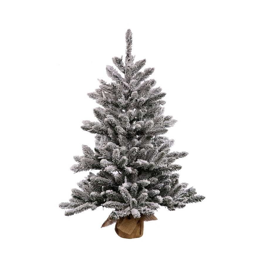 shop vickerman 3 5 ft pre lit anoka pine flocked shop vickerman 3 5 ft pre lit anoka pine flocked
