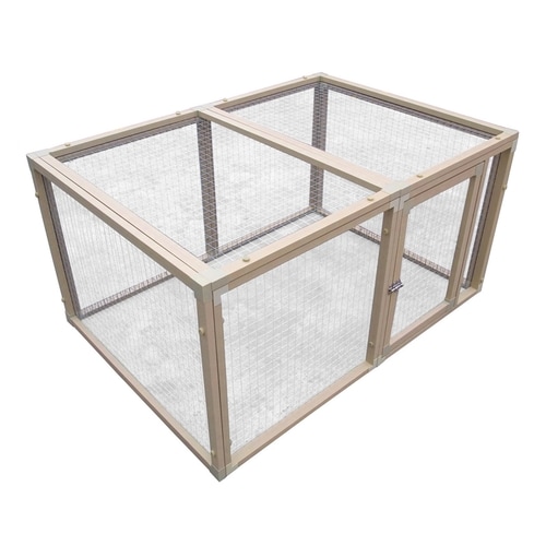 New Age Pet ecoFLEX Beige Composite Chicken Pen at Lowes.com