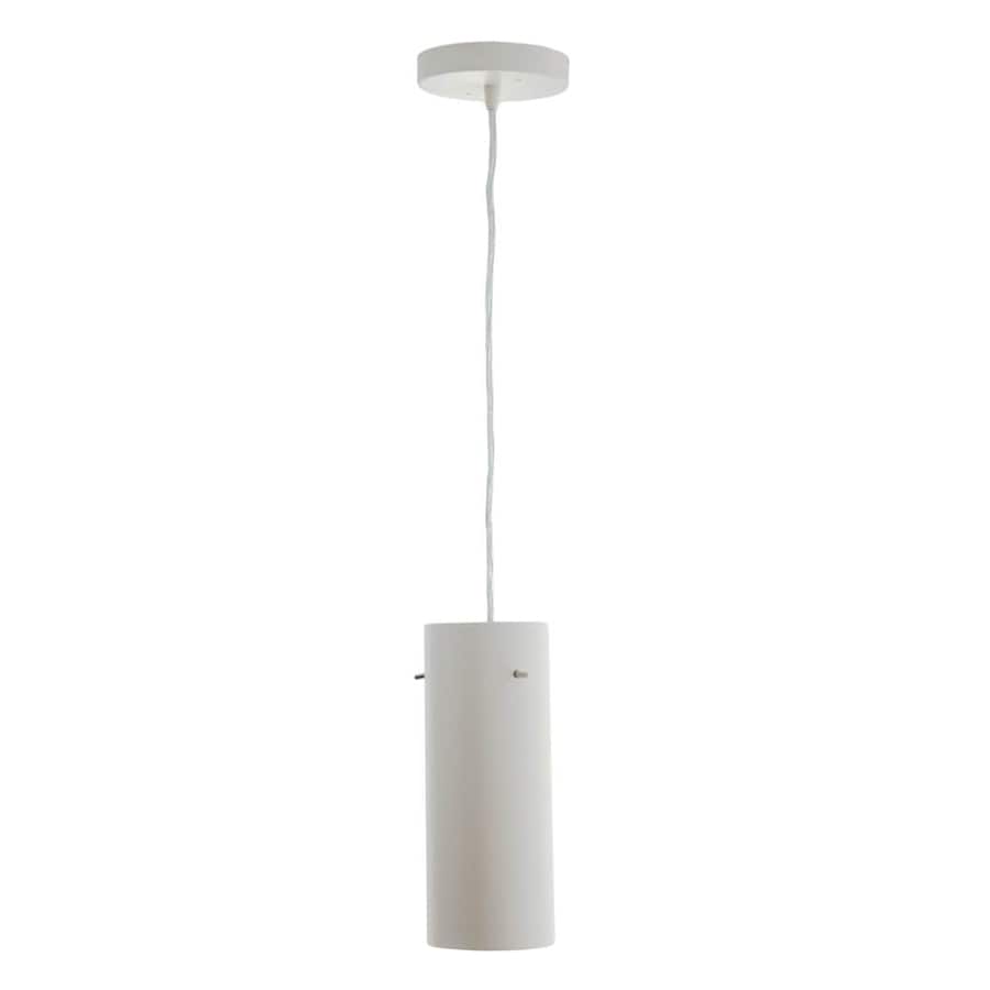 Vonn Lighting Perseus 3.94in White Cylinder LED Pendant at