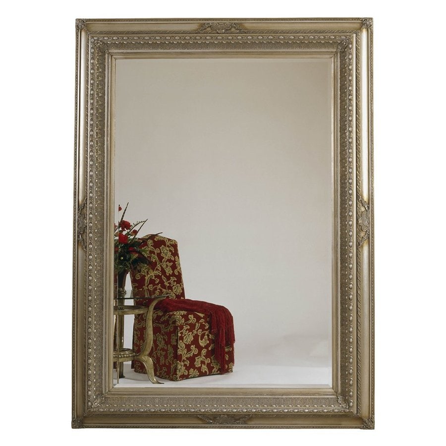 shop bassett mirror company castello antique silver beveled floor mirror at lowes com shop bassett mirror company castello antique silver beveled floor mirror at lowes com