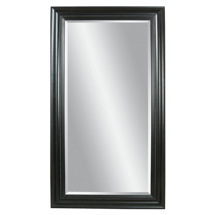 Bassett Mirror Company Kingston 80 In L X 42 W Ebony Beveled Bassett Mirror Company Kingston 80 In L X 42 W Ebony Beveled Floor