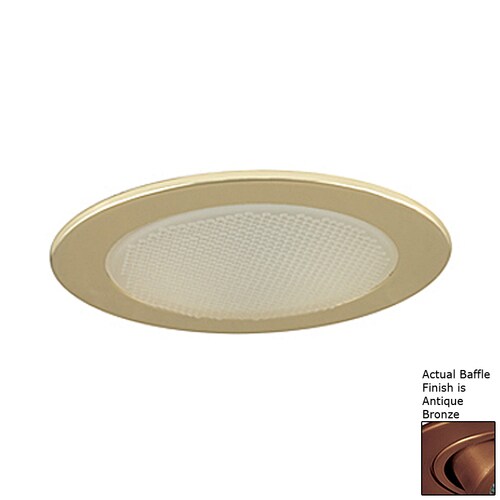 JESCO Antique Bronze Shower Recessed Light Trim (Fits Housing Diameter