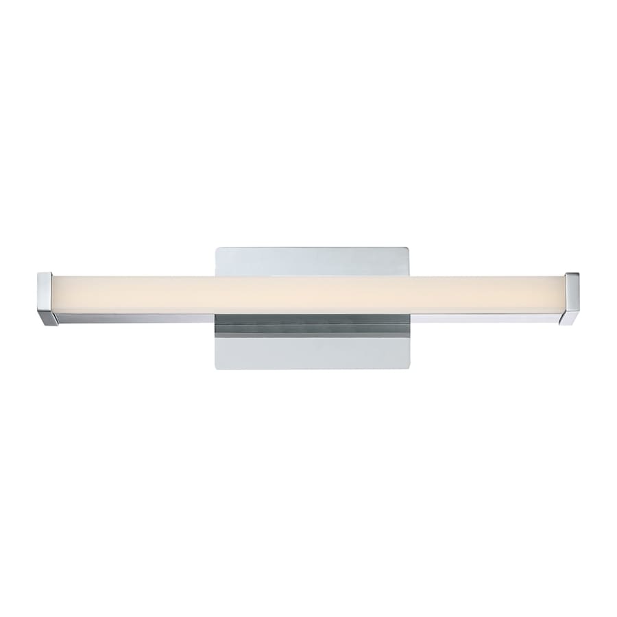 Shop Quoizel Platinum Promenade 1-Light 1.5-in Polished Chrome Rectangle LED Vanity Light Bar at ...