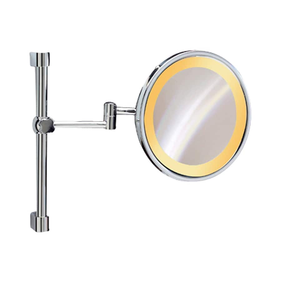 Nameeks Windisch Chrome Br Wall Mounted Vanity Mirror With Nameeks Windisch Chrome Br Wall Mounted Vanity Mirror With Light