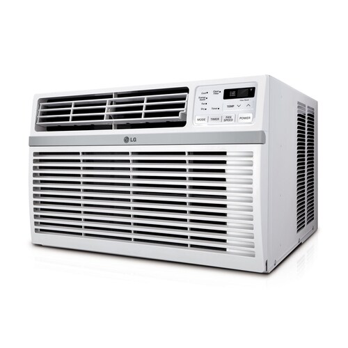 LG 340 sq Ft Window Air Conditioner 115 Volt 8000 BTU ENERGY STAR In 