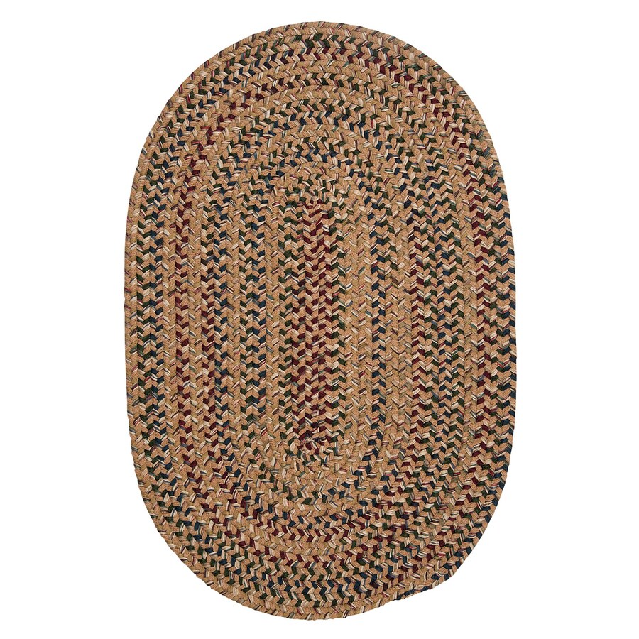 Colonial Mills Twilight Evergold Oval Indoor Handcrafted Colonial Mills Twilight Evergold Oval Indoor Handcrafted Lodge Throw Rug Common 2 X 3