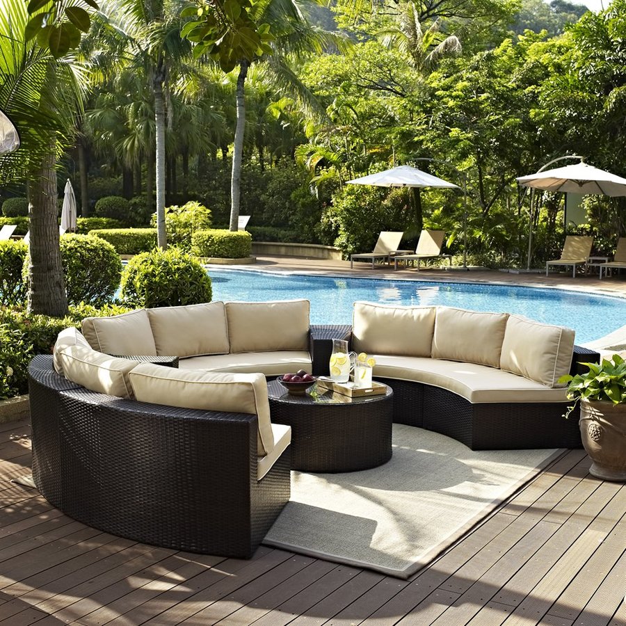 Crosley Furniture Catalina 6 Piece Frame Patio Conversation Set Crosley Furniture Catalina 6 Piece Frame Patio Conversation Set