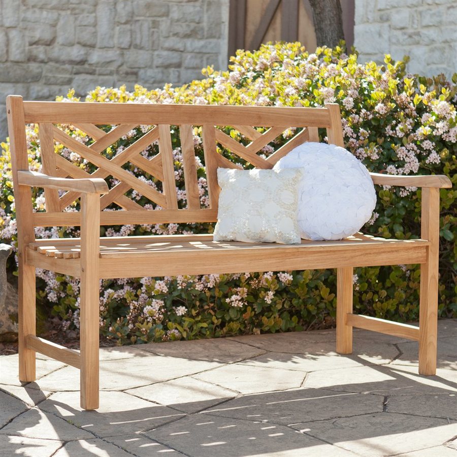 Boston Loft Furnishings Rosia 25 5 In W X 48 L Unstained Boston Loft Furnishings Rosia 25 5 In W X 48 L Unstained Teak Patio