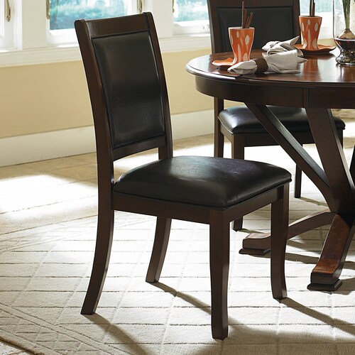 Write A Review About Homelegance Set Of 2 Helena Dark Brown Side