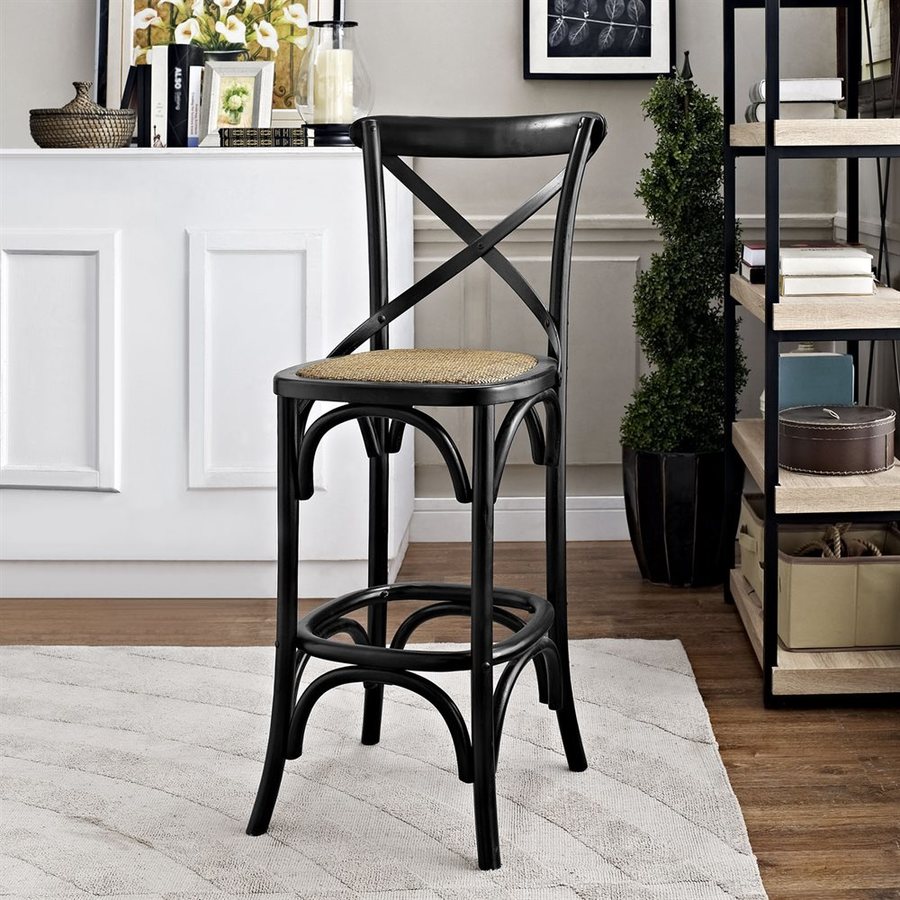 Modway Gear Black Bar Stool At Com Modway Gear Black Bar Stool