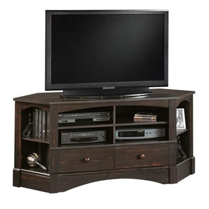 Sauder Harbor View Antiqued Paint TV Cabinet in the TV ...