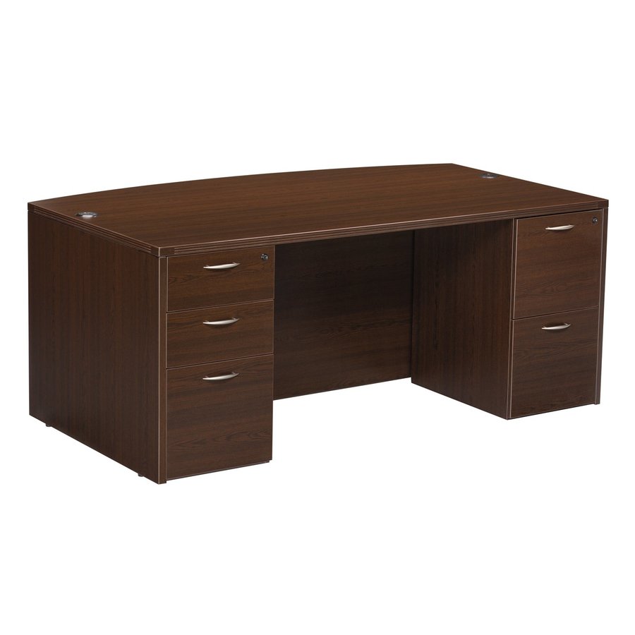 Office Star Napa Transitional Espresso Teacher Desk At Lowes Office Star Napa Transitional Espresso Teacher Desk