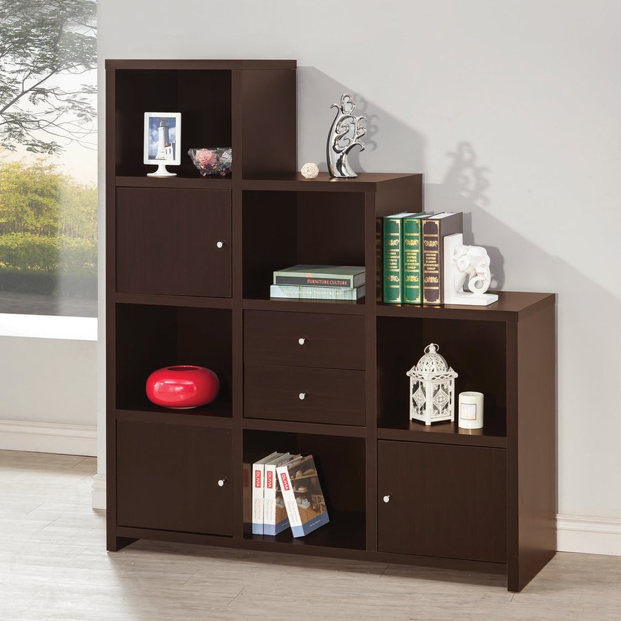 Coaster Fine Furniture Cappuccino Bookcase at