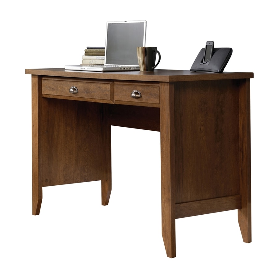 Sauder Shoal Creek Transitional Oiled Oak Computer Desk At Sauder Shoal Creek Transitional Oiled Oak Computer Desk