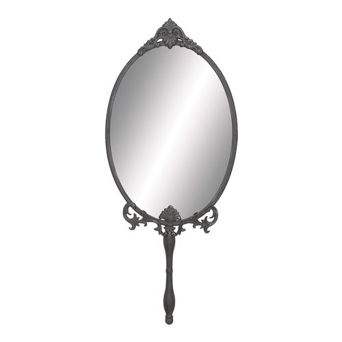 Woodland Imports Framed Oval Wall Mirror at