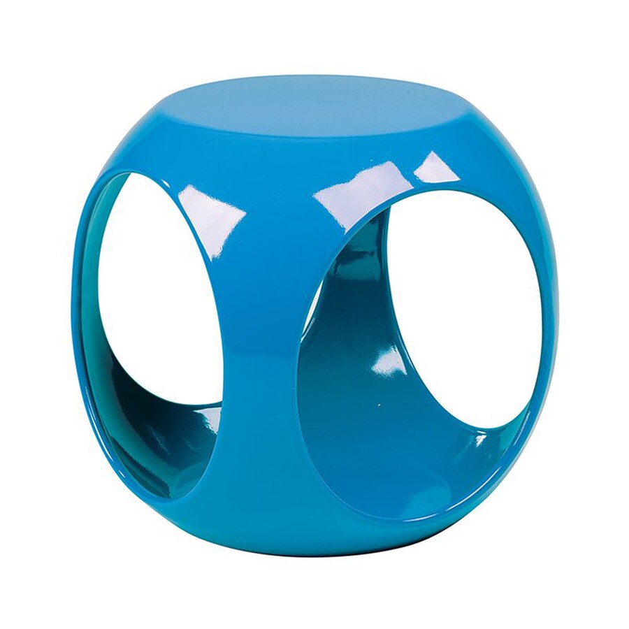 Office Star Ave Six Blue Resin Modern End Table At Com Office Star Ave Six Blue Resin Modern End Table