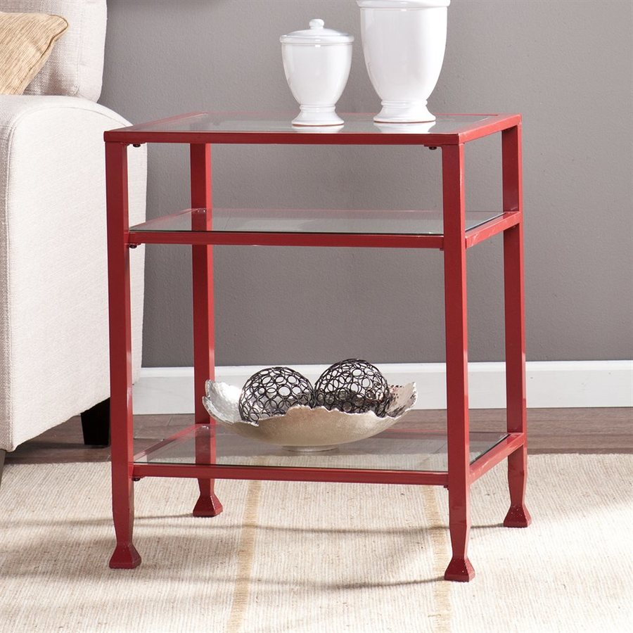 Shop Boston Loft Furnishings Lea Red End Table At Lowescom - Boston Loft Furnishings Lea Red End Table shop boston loft furnishings lea red end table at lowescom - boston loft furnishings lea red end table