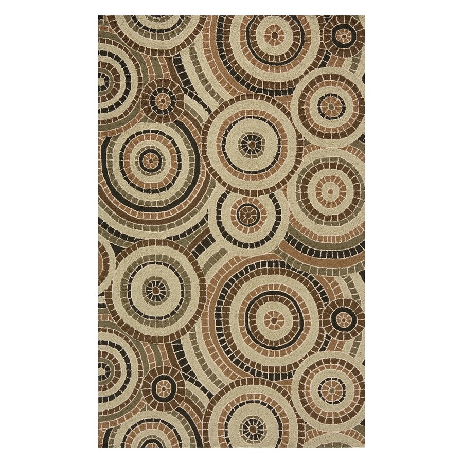 Momeni Veranda Multi Colored Indoor Outdoor Handcrafted Area Momeni Veranda Multi Colored Indoor Outdoor Handcrafted Area Rug Common 8 X