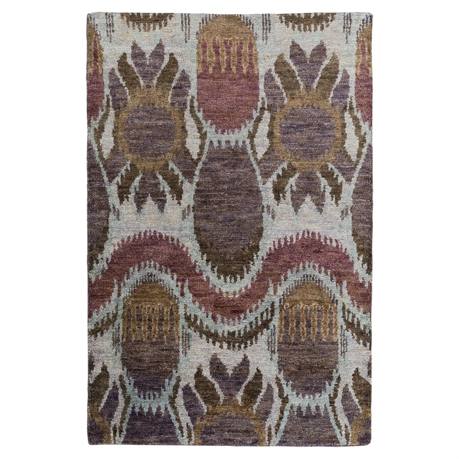 Surya Scarborough Purple Indoor Handcrafted Area Rug 5 x 8