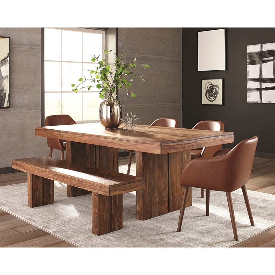 live wood dining table